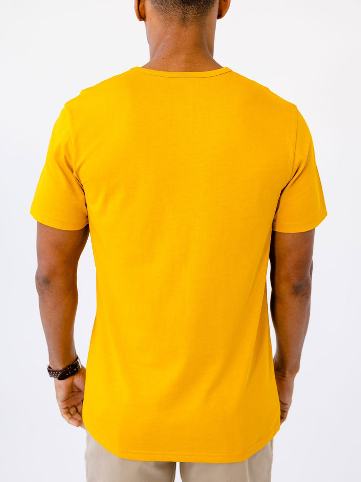 Men's Logo Tee - Gold