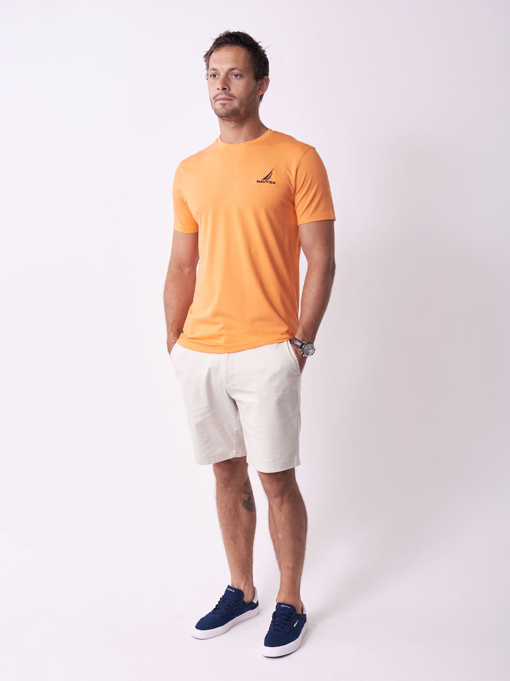 Men's Beck Tee - Orange