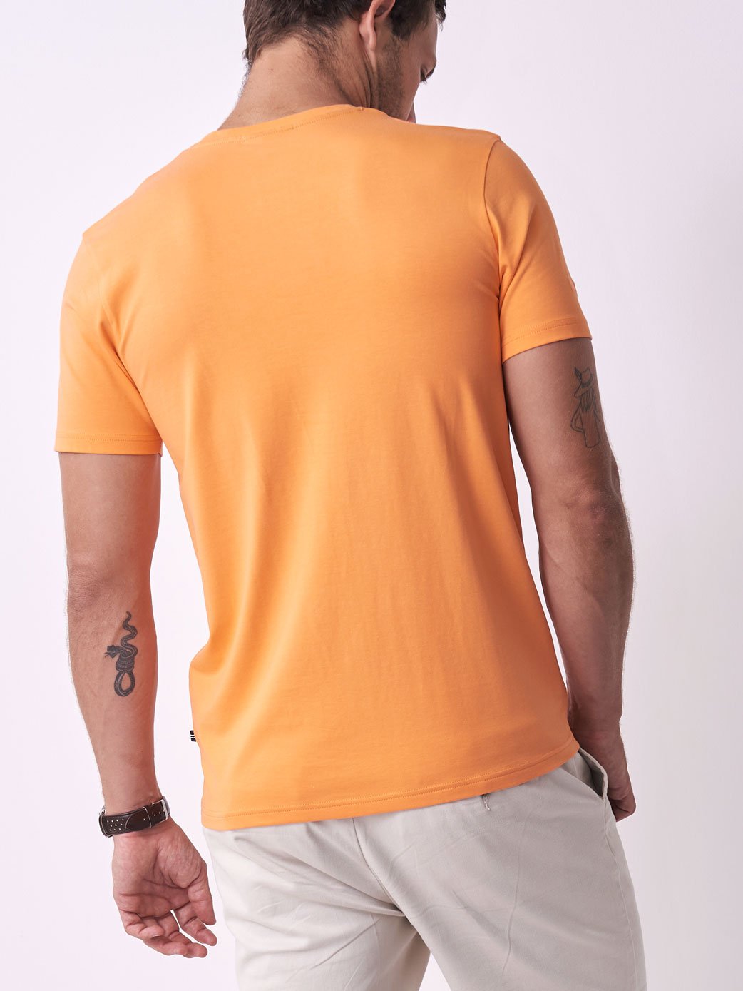 Men's Beck Tee - Orange