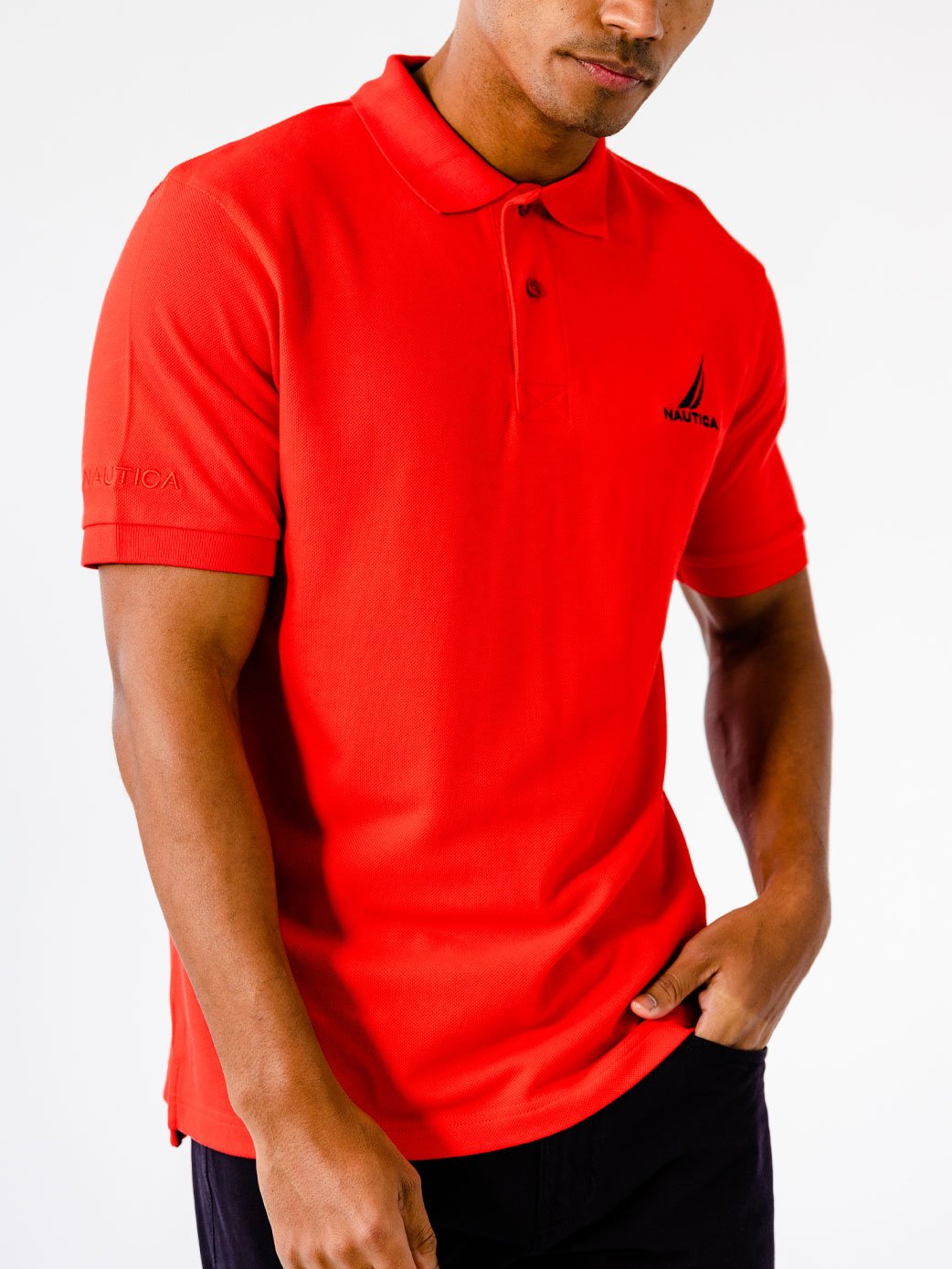 Men's Classic Polo Golfer - Red
