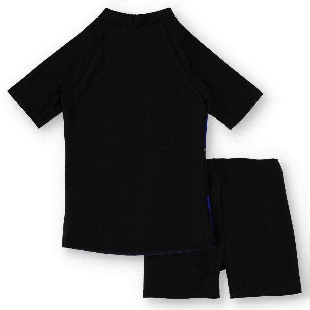 Pre-Boys 2 Piece Spiderman Swimsuit - Navy