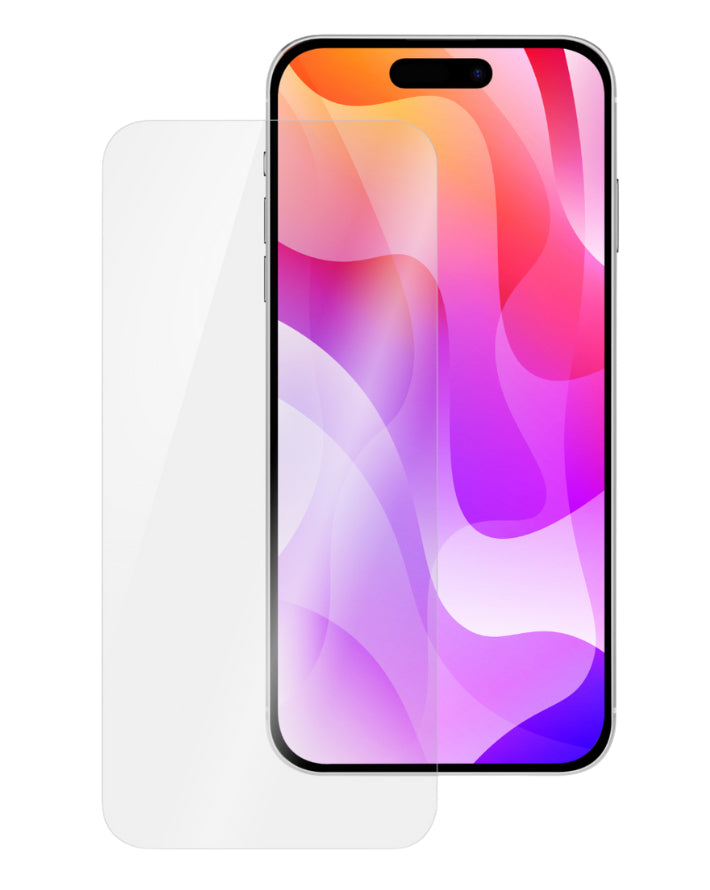 Moov Clear Glass Screen Guard for iPhone 16 Plus|15 Plus