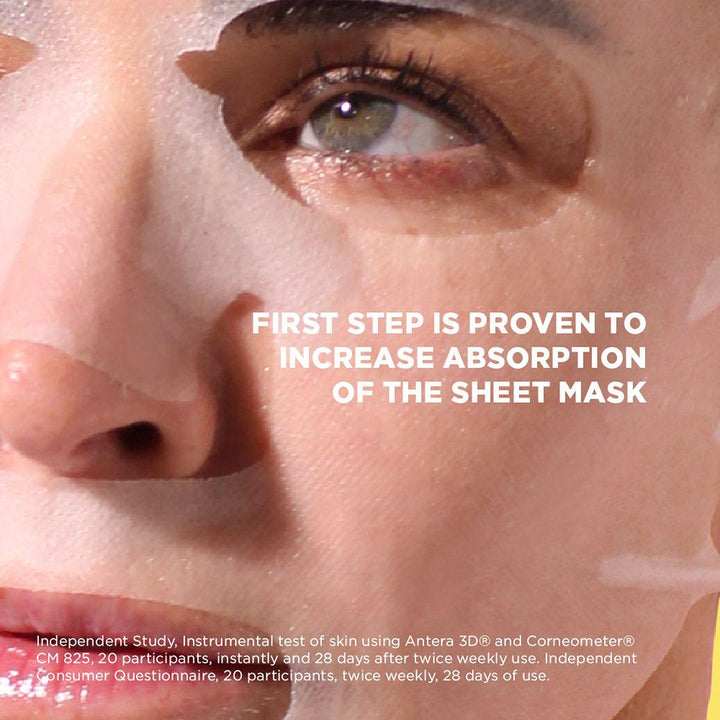 Skin Republic 2 Step Hyaluronic Acid + Collagen Face Mask