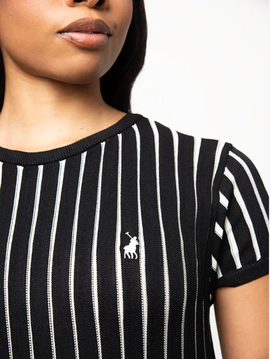 Blake Knitted Midi Dress - Black