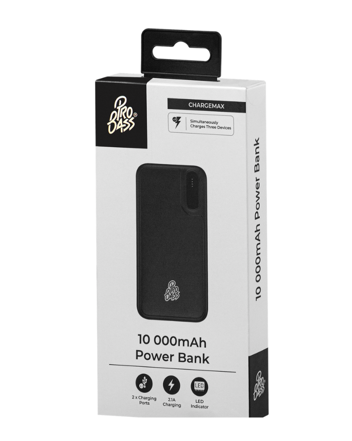ChargeMax Series 10 000mAh Power Bank