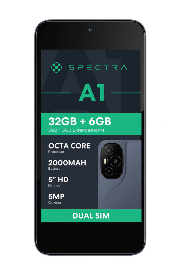 A1-3/32GB Cellphone - Black