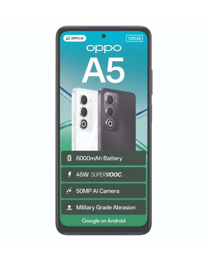 Oppo A5 4GB + 128GB 4G Cellphone - Purple