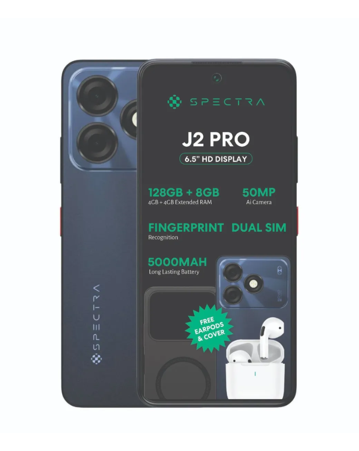 J2 Pro 128GB Cellphone - Blue - Bundle