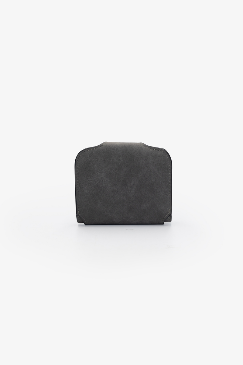 Small Bifold Purse - Charcoal