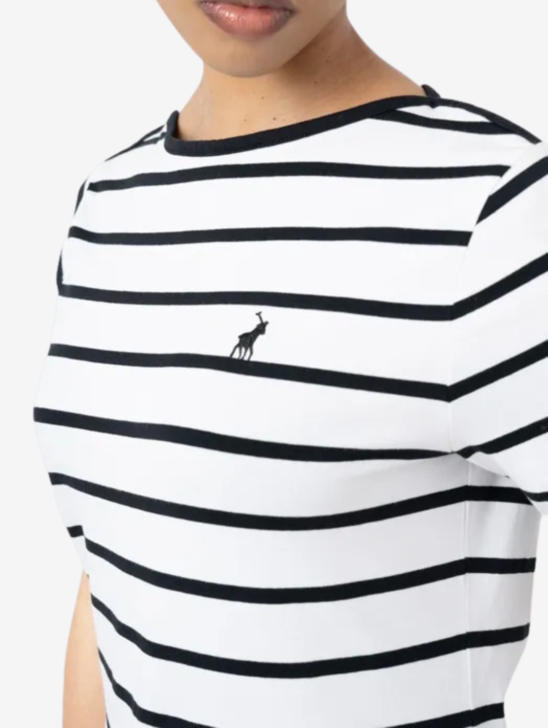 Ariana T-Shirt - Black/White