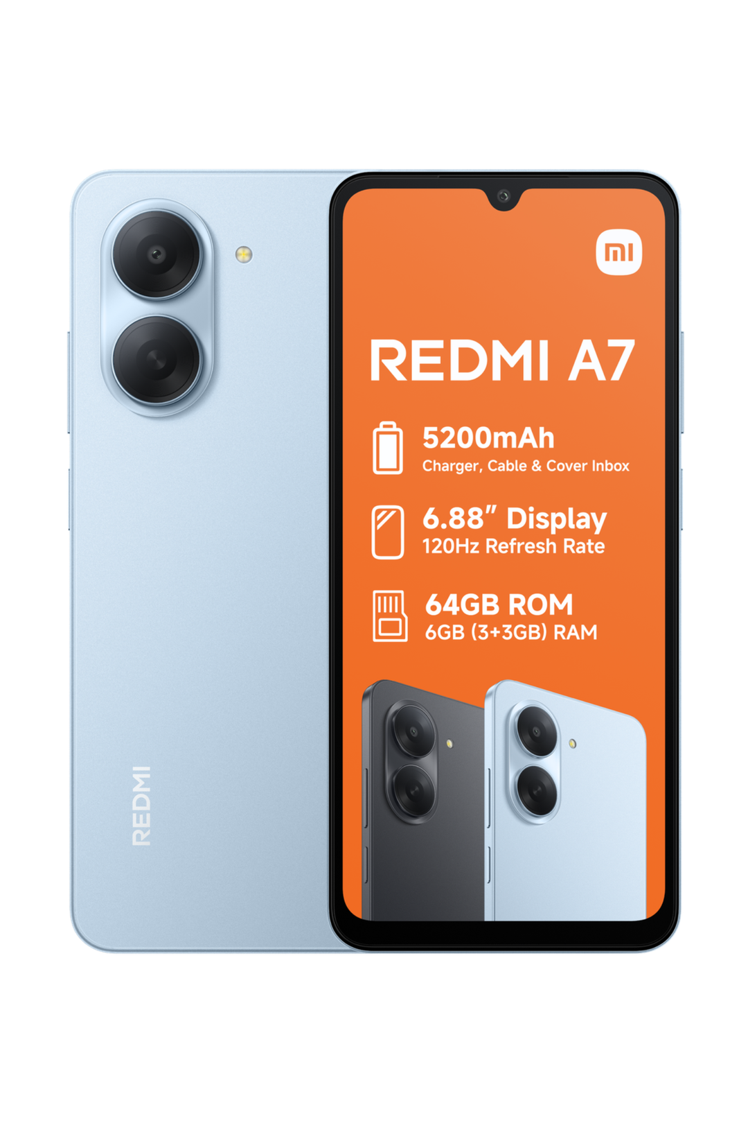 REDMI A7 64GB Dual Sim Cellphone