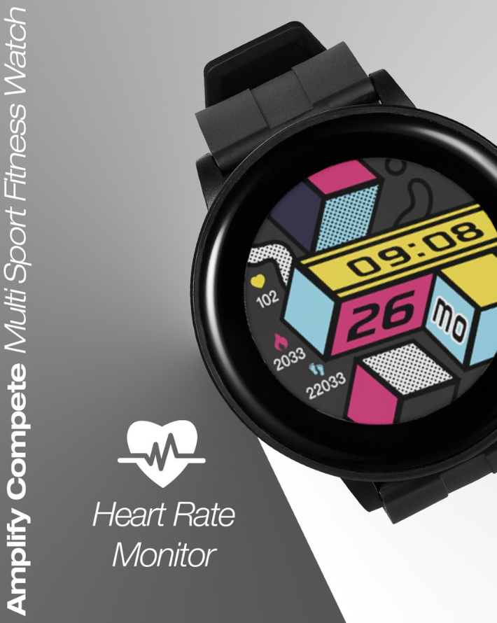 Compete Series Smart Watch - Black