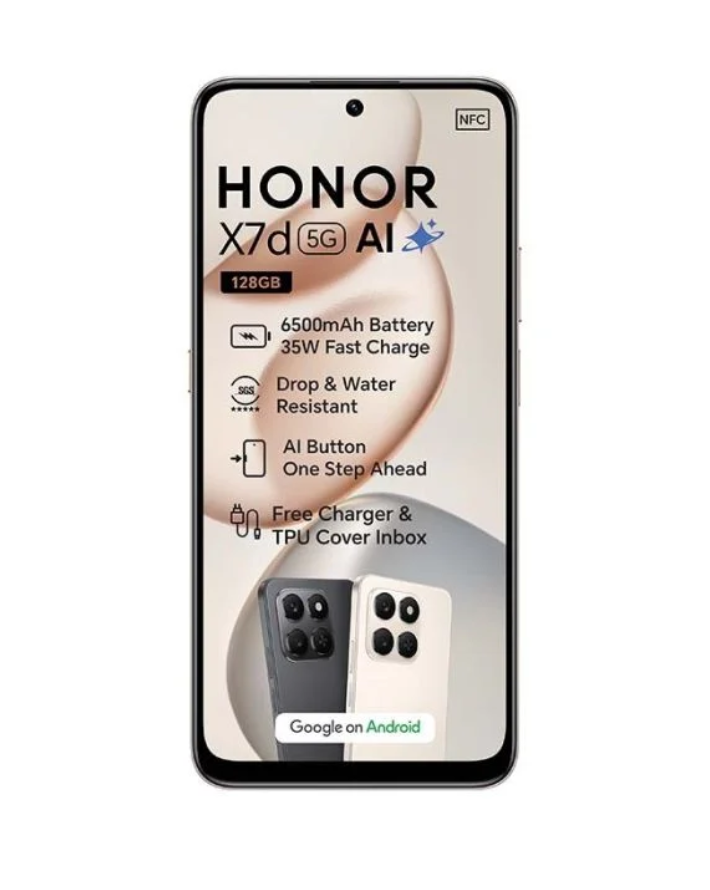 X7d 128GB 5G Dual Sim Cellphone - Gold