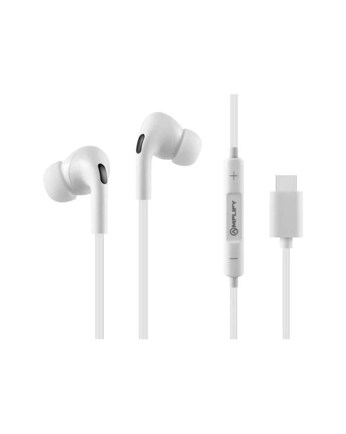 Amplify Soundlink  Type-C Earphone - White