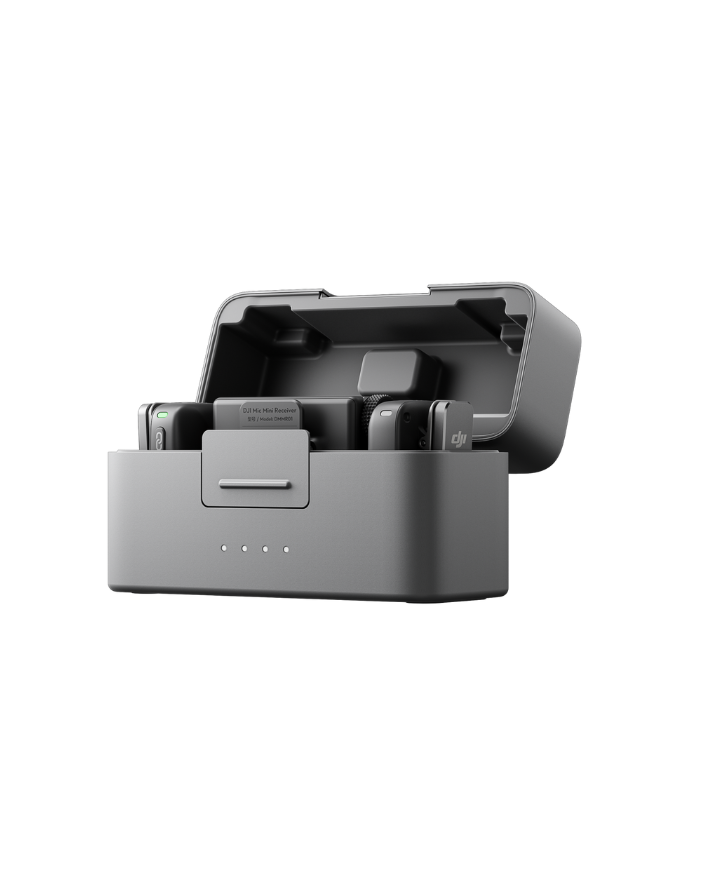 DJI Mic Mini - Wireless Microphone Bundle (2 Tx + 1 Rx + Charging Case)