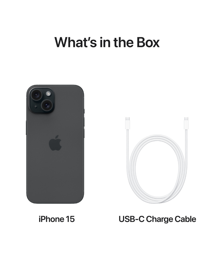iPhone 15 128GB Cellphone - Black