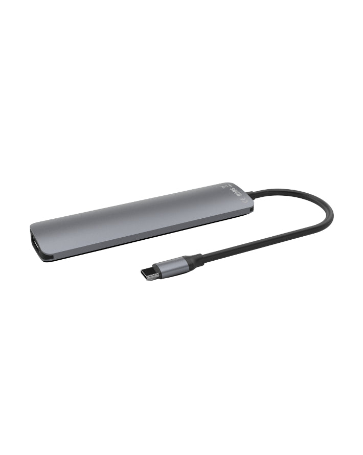 Moov 6 in 1 Multiport Hub Space Grey