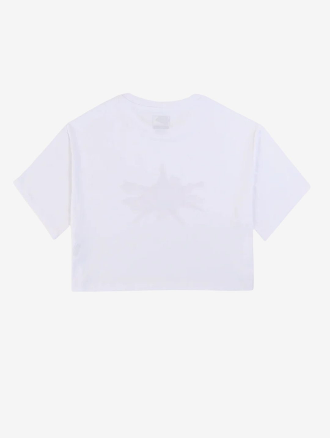 Machinima Relaxed Crop Tee - White