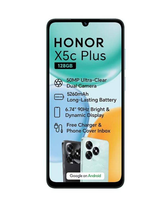 X5c Plus 128GB Dual Sim Cellphone - Ocean Blue