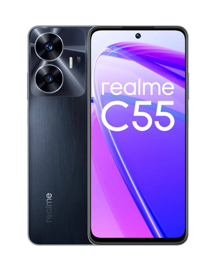C55 Dual Sim Cellphone - Black
