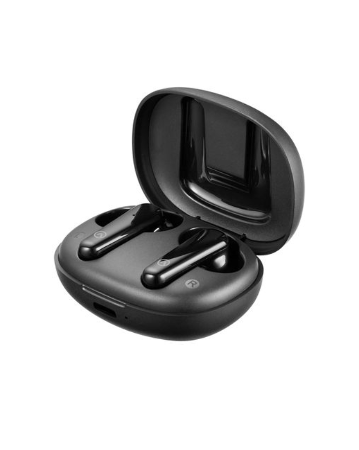 Ambient TWS Earphones with Dual Mic ENC - Black