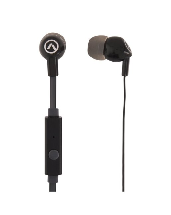 Vibe Earphones with Mic - Black/Grey