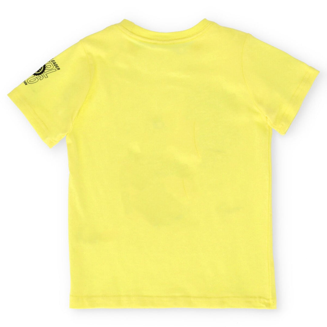 Pre-Boys Short Sleeve Off Road Car Tee - Yellow