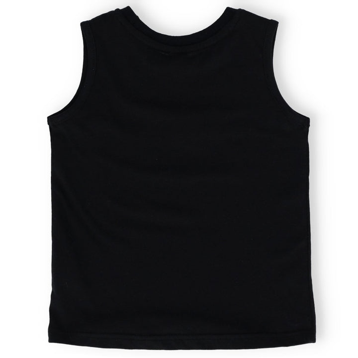 Pre-Boys Car Muscle Vest - Black