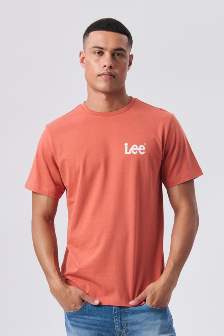 Wobbly Tee - Rust