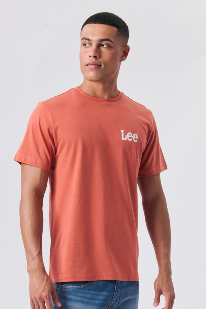 Wobbly Tee - Rust