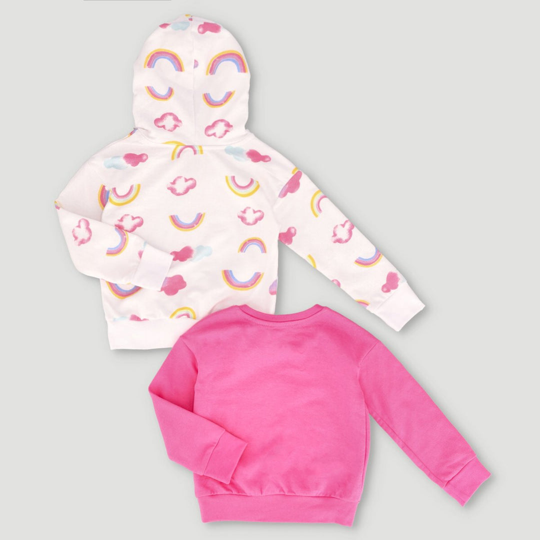 2 Pack Track Tops - White