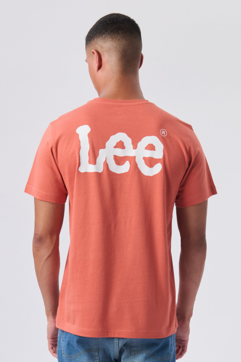 Wobbly Tee - Rust