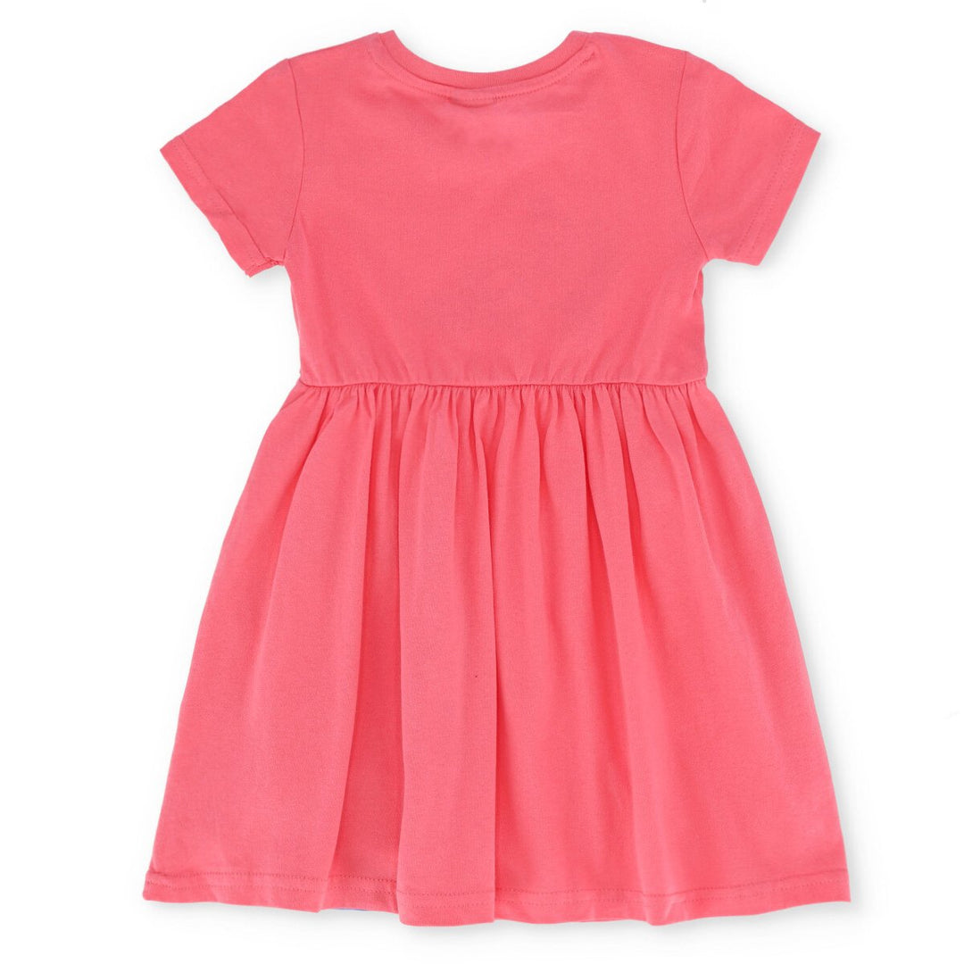 Pre-Girls Frozen Character Dress - Pink