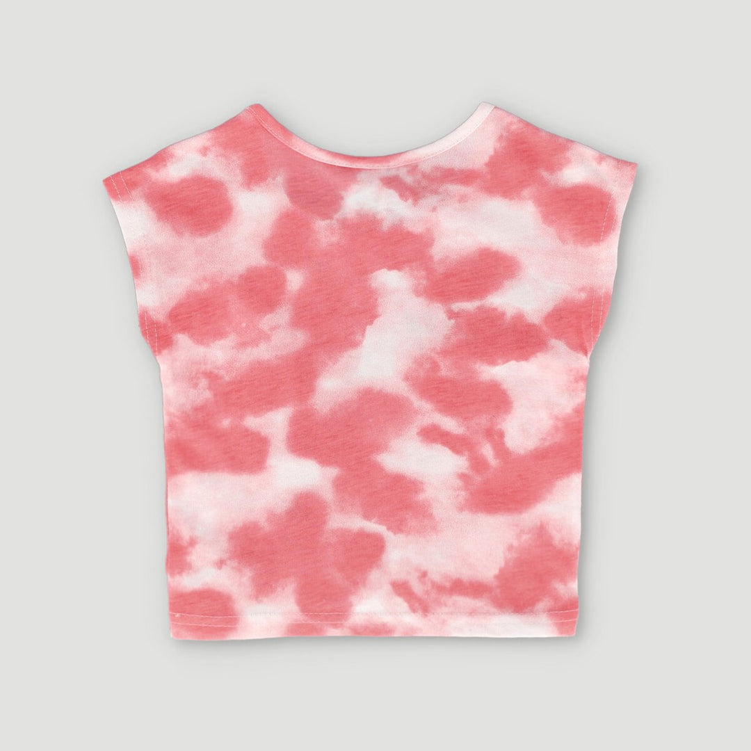 Pre-Girls Frozen Tie-Dye Top