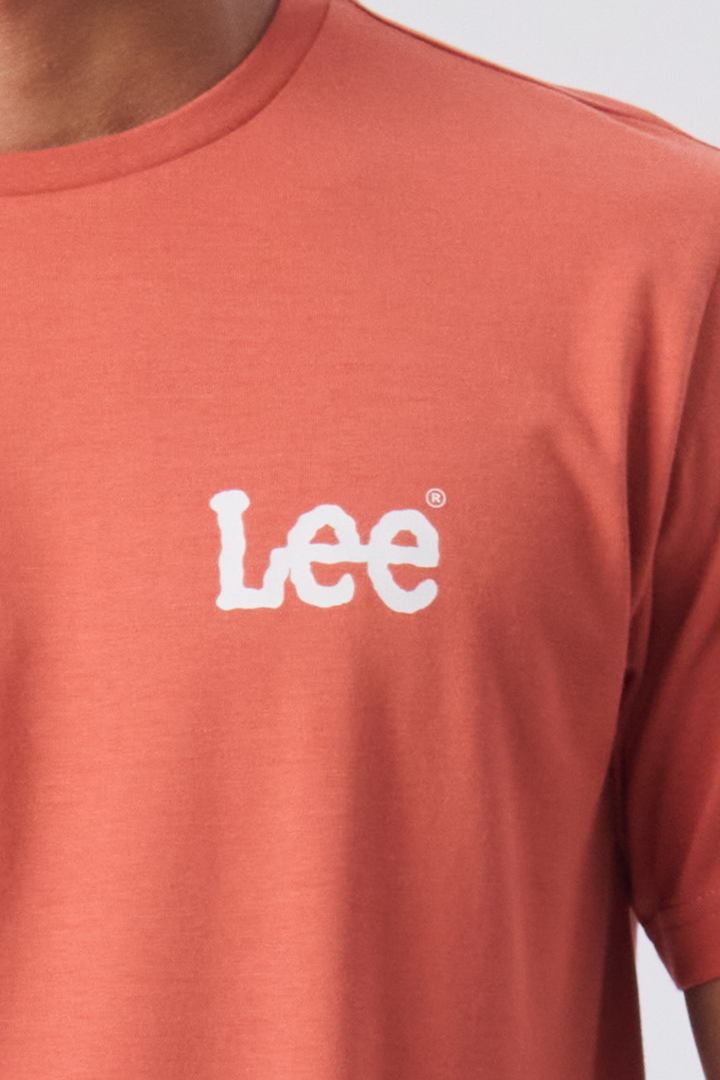 Wobbly Tee - Rust