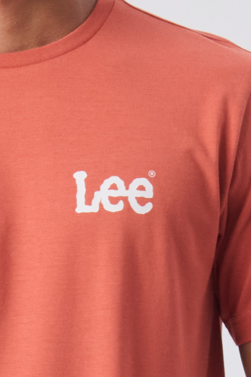 Wobbly Tee - Rust