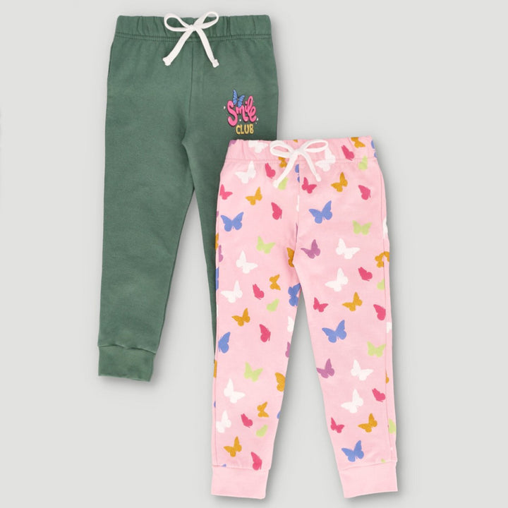 2 Pack Track Pants - Pink