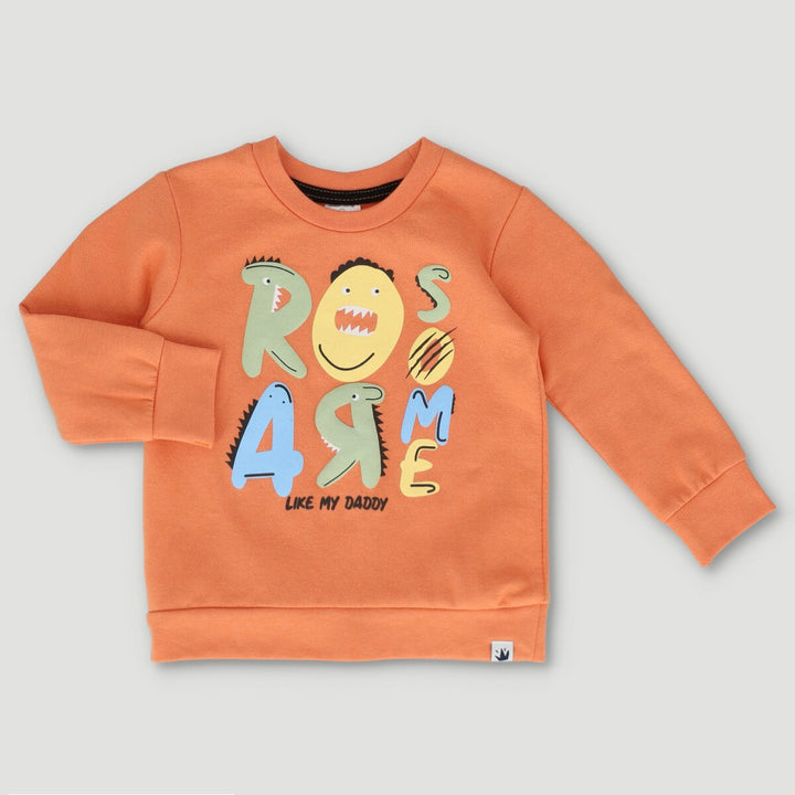 Long Sleeve Sweater - Melon