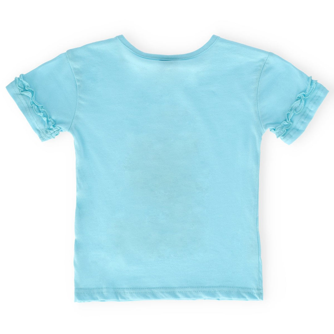Pre-Girls Moana Top - Light Blue