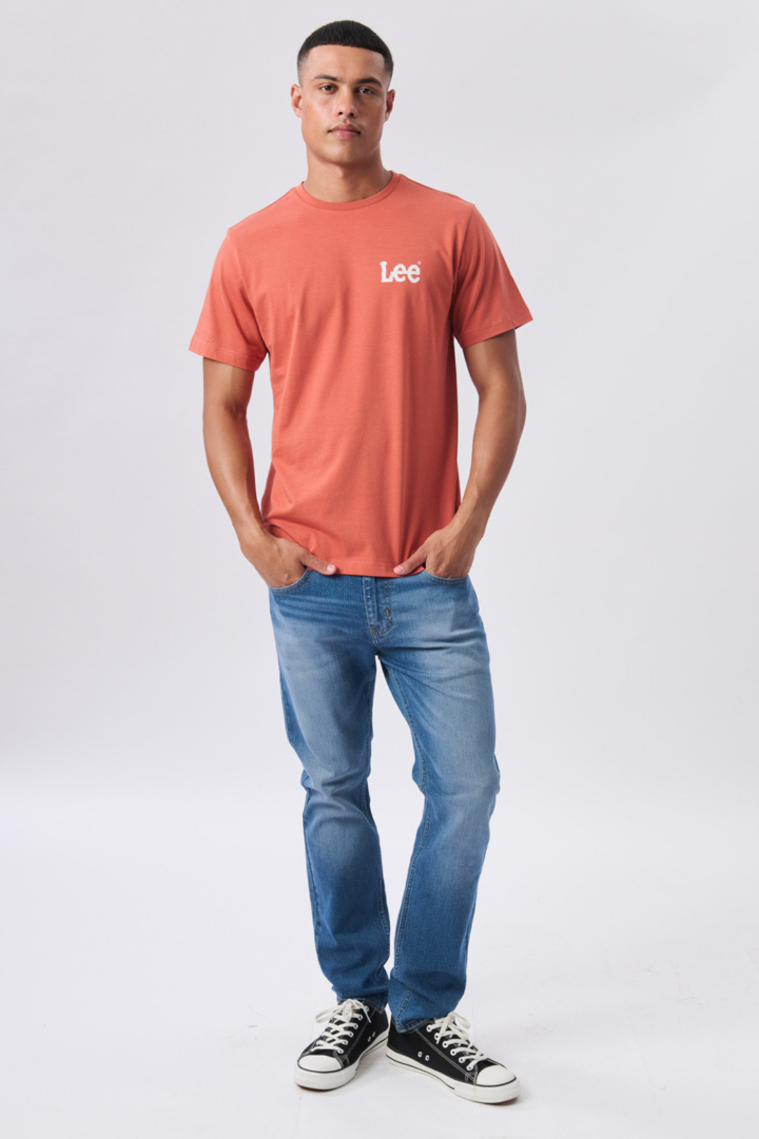 Wobbly Tee - Rust