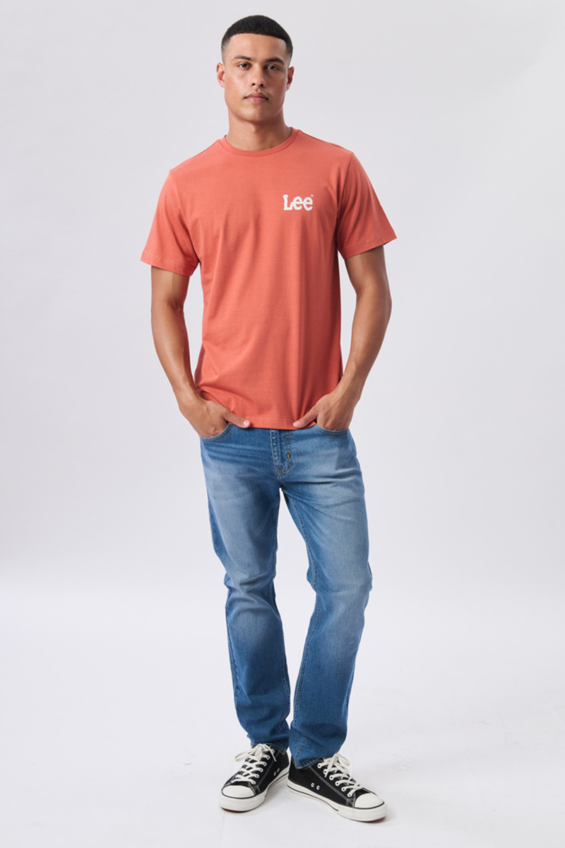 Wobbly Tee - Rust