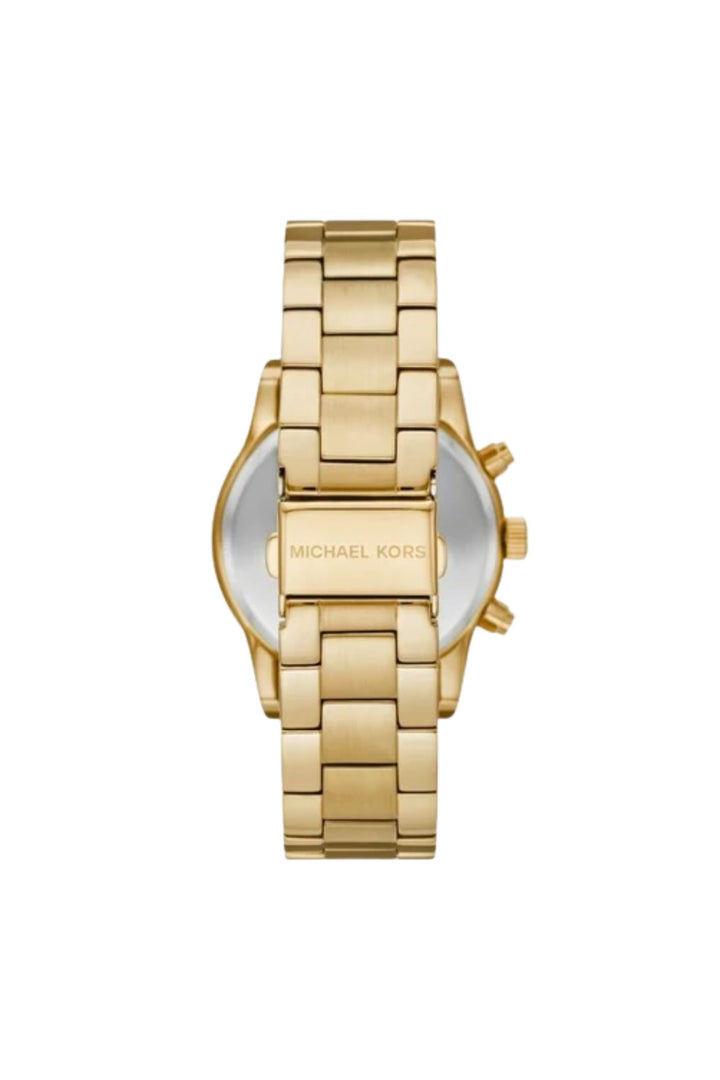 Ladies Bryant Chronograph Gold-Tone Stainless Steel Watch