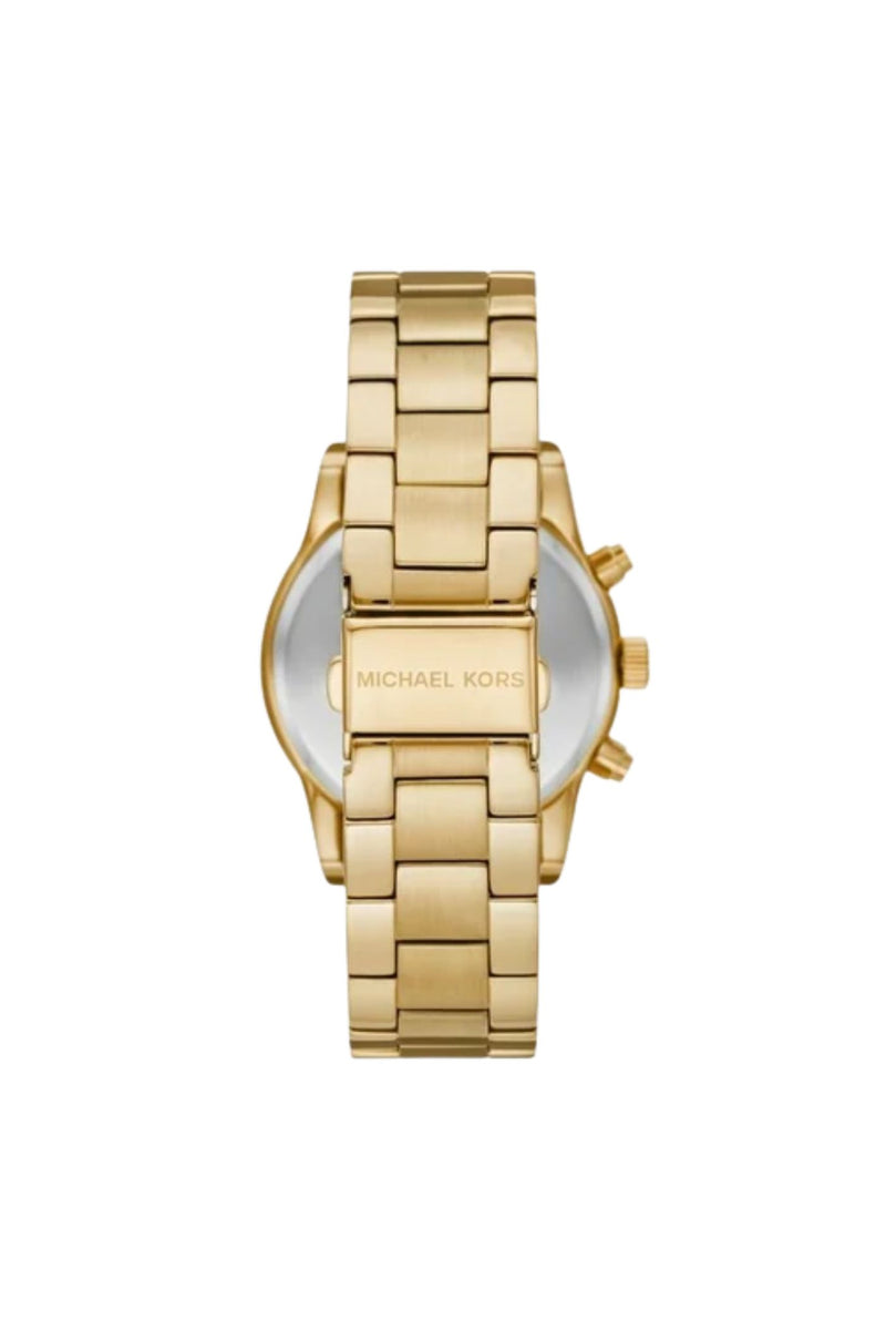 Ladies Bryant Chronograph Gold-Tone Stainless Steel Watch