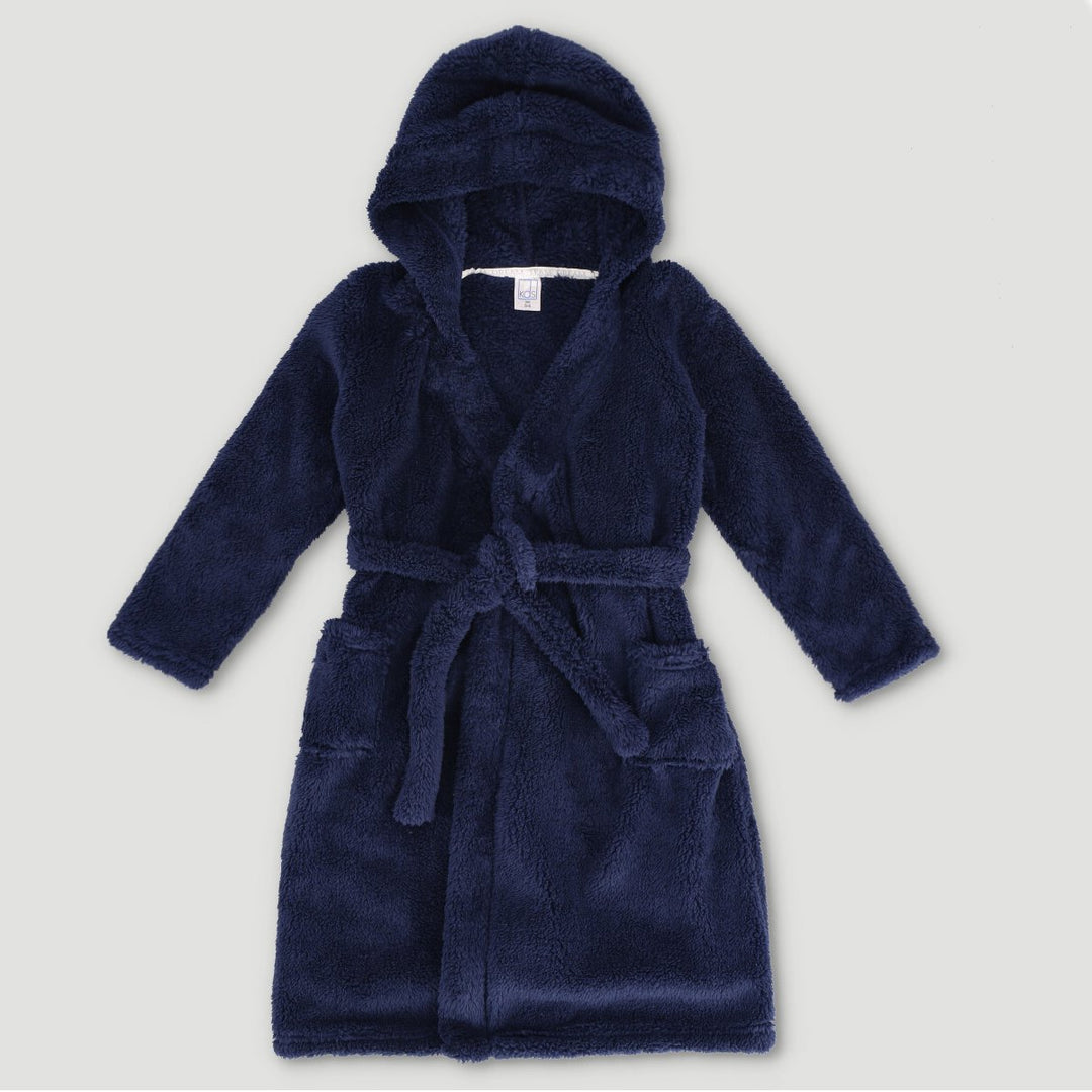 Polar Bear Gown - Navy/Grey