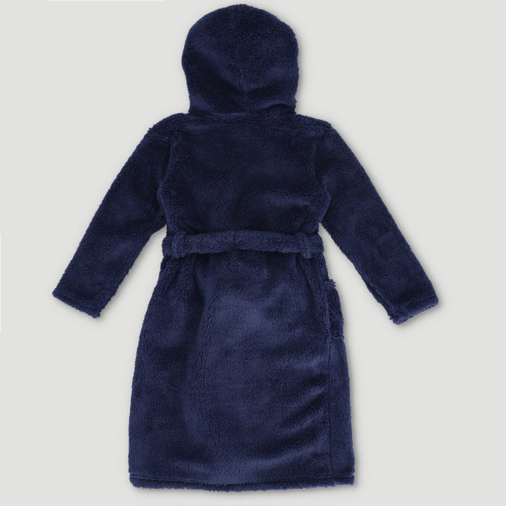 Polar Bear Gown - Navy/Grey