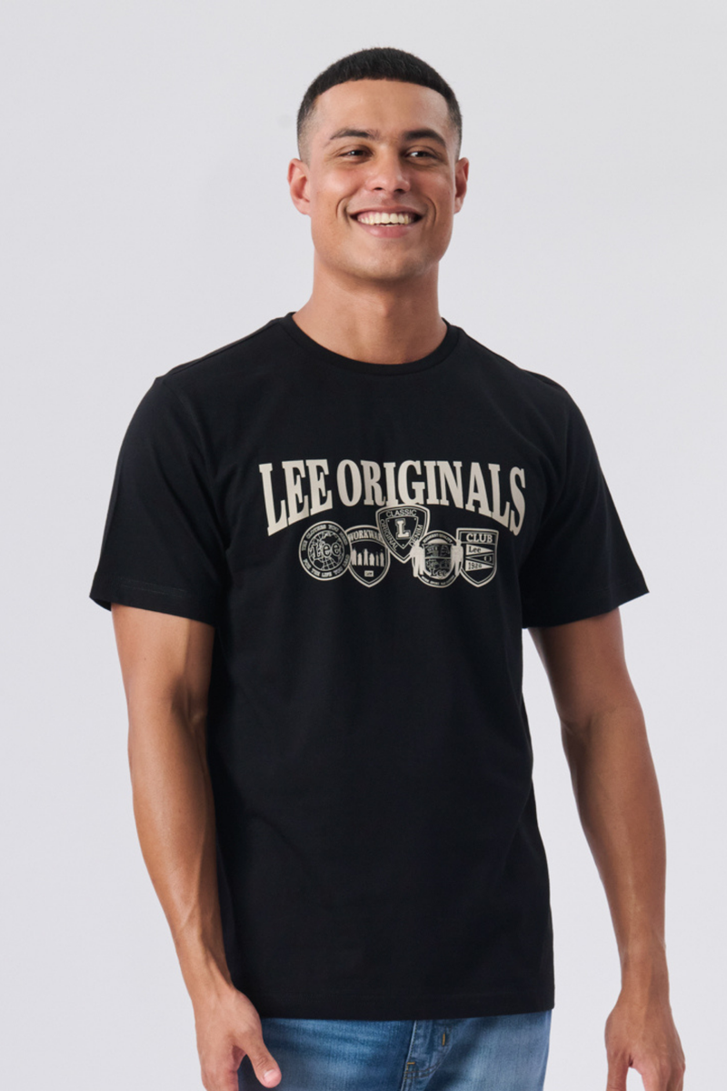 Orginal Badges Tee - Black