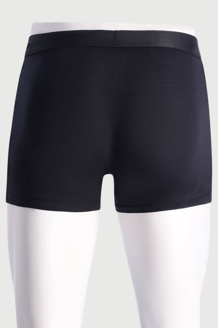 Men's 3 Pack Plain Trunk - Black