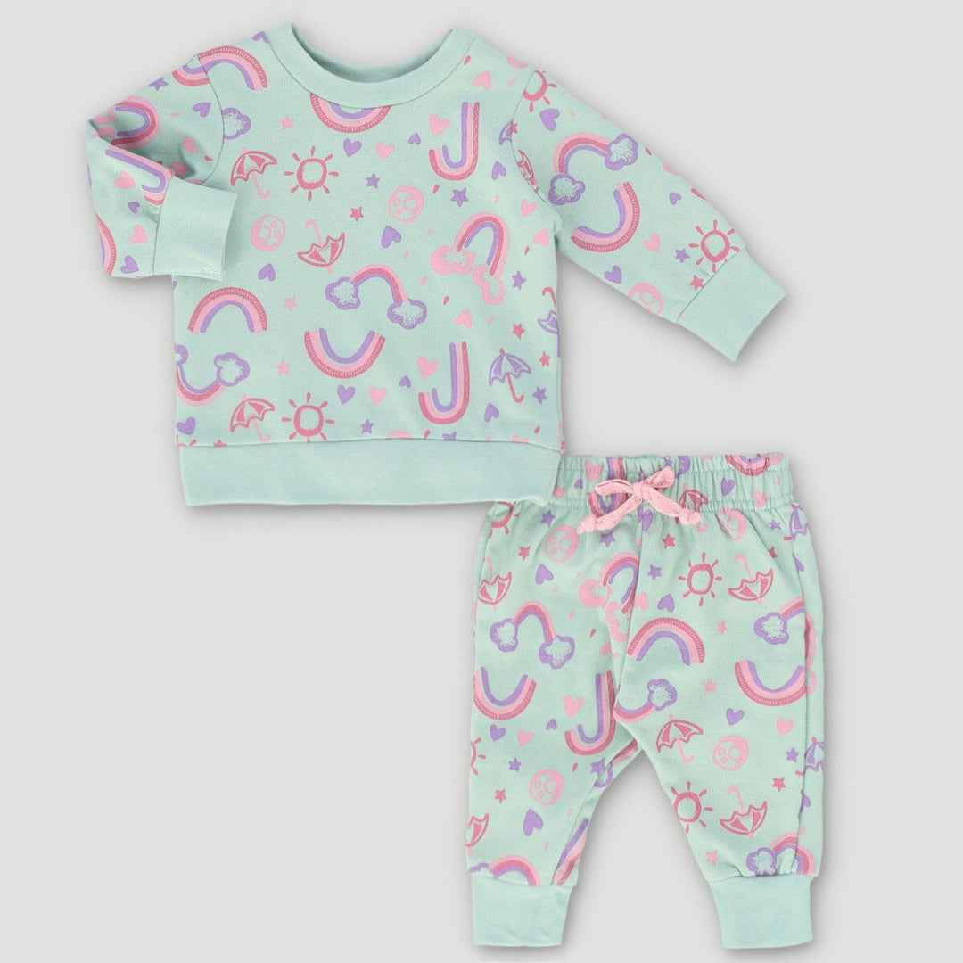 Rainbow Tracksuit - Mint