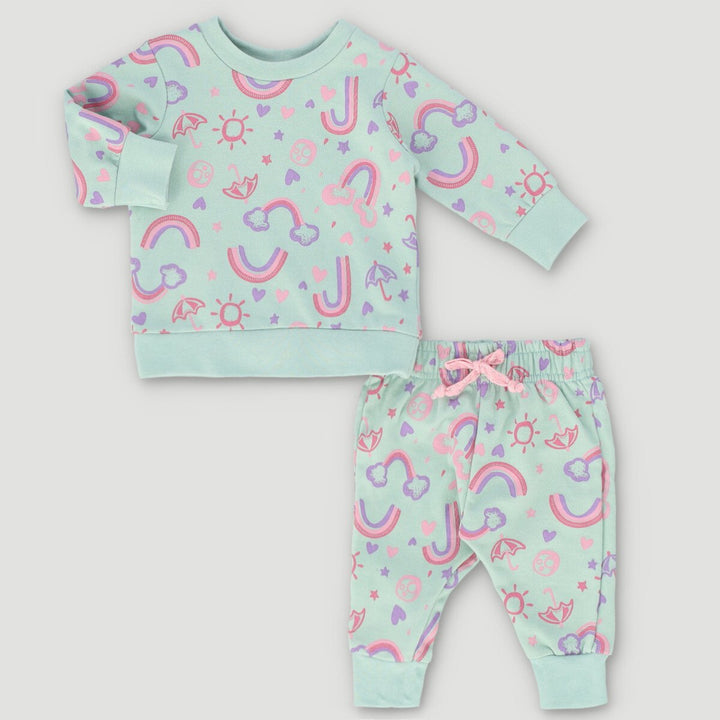 Rainbow Tracksuit - Mint