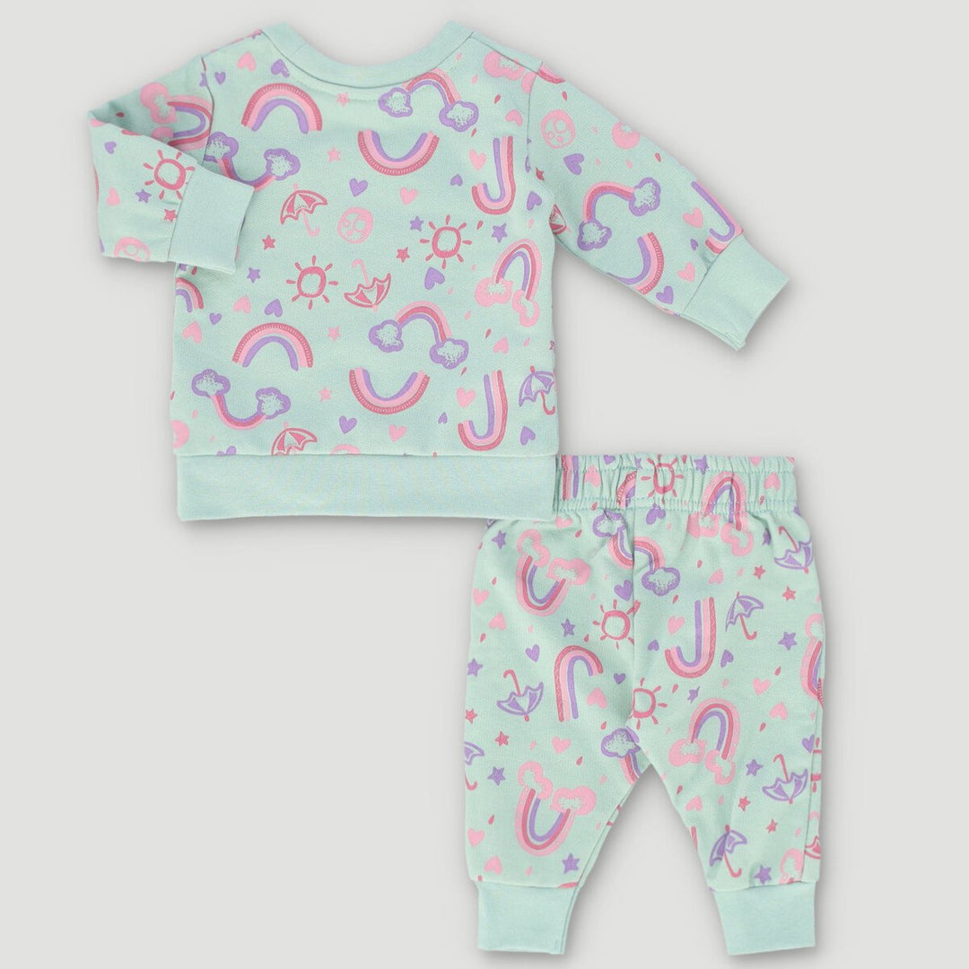 Rainbow Tracksuit - Mint